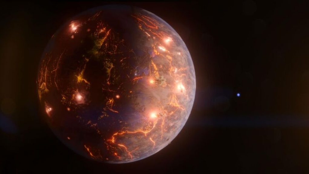 Newly Discovered Exoplanet May Host Liquid Water and Abundant Volcanoes