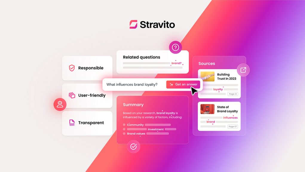“Stravito Unveils New AI Tool for Enterprise Search and Knowledge Management”