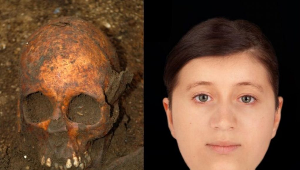 “Probable Appearance of Anglo-Saxon Teenage Girl from 7th Century Revealed”