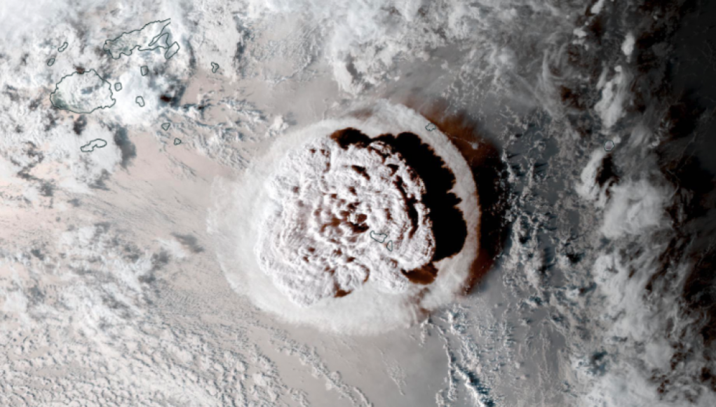 Electrifying Volcano Eruption Triggers Unprecedented Lightning Storm