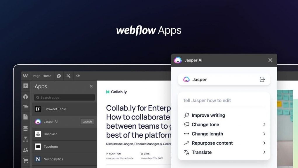 AI Takes Center Stage in Webflow’s New App Ecosystem Launch